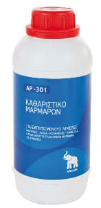 AP-301 MARBLE CLEANER - IMPREGNATED STAINS FROM GLOSSED MARBLES
