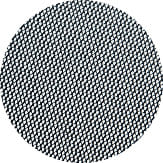 750 Ceramic net Velchro disc diameter 225mm